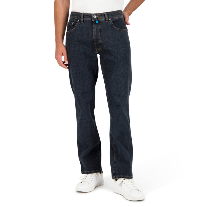 Pierre Cardin Herren Dijon Loose Fit Jeans 30W / 32L Blau (Indigo 02)