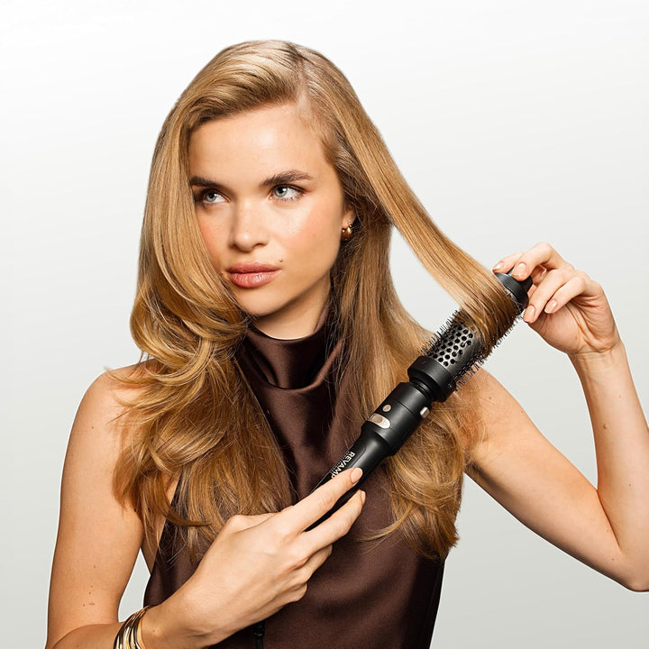 REVAMP Multi Style Revolve 3-in-1 – Automatisch rotierender Lockenstab mit 38 mm Lockenbürste, 32 mm