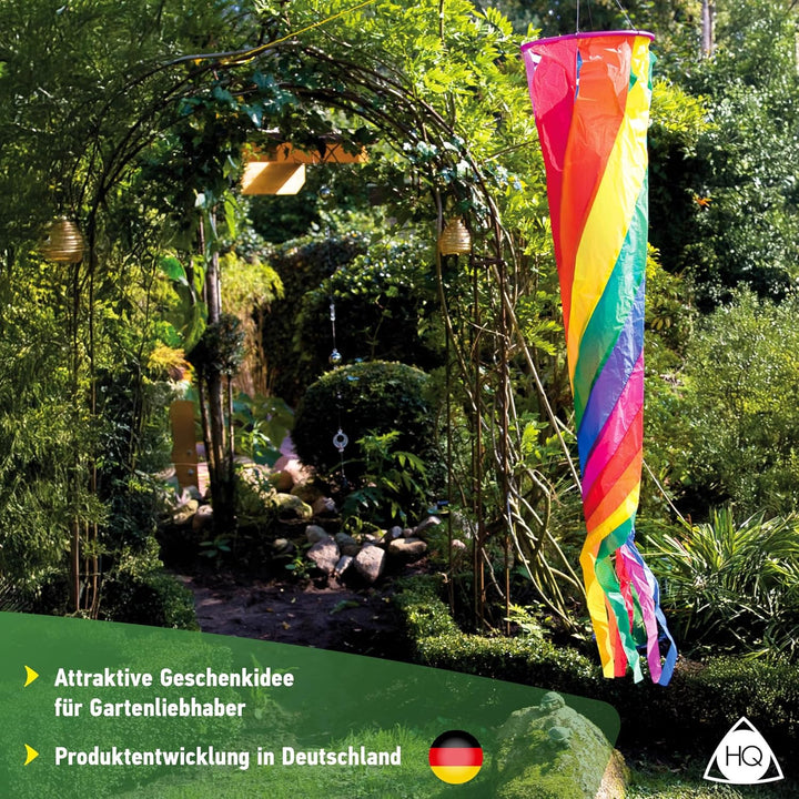 HQ Design Windspiration - Turbinen und Windsocks, UV-beständige und wetterfeste Windspiel Deko für G