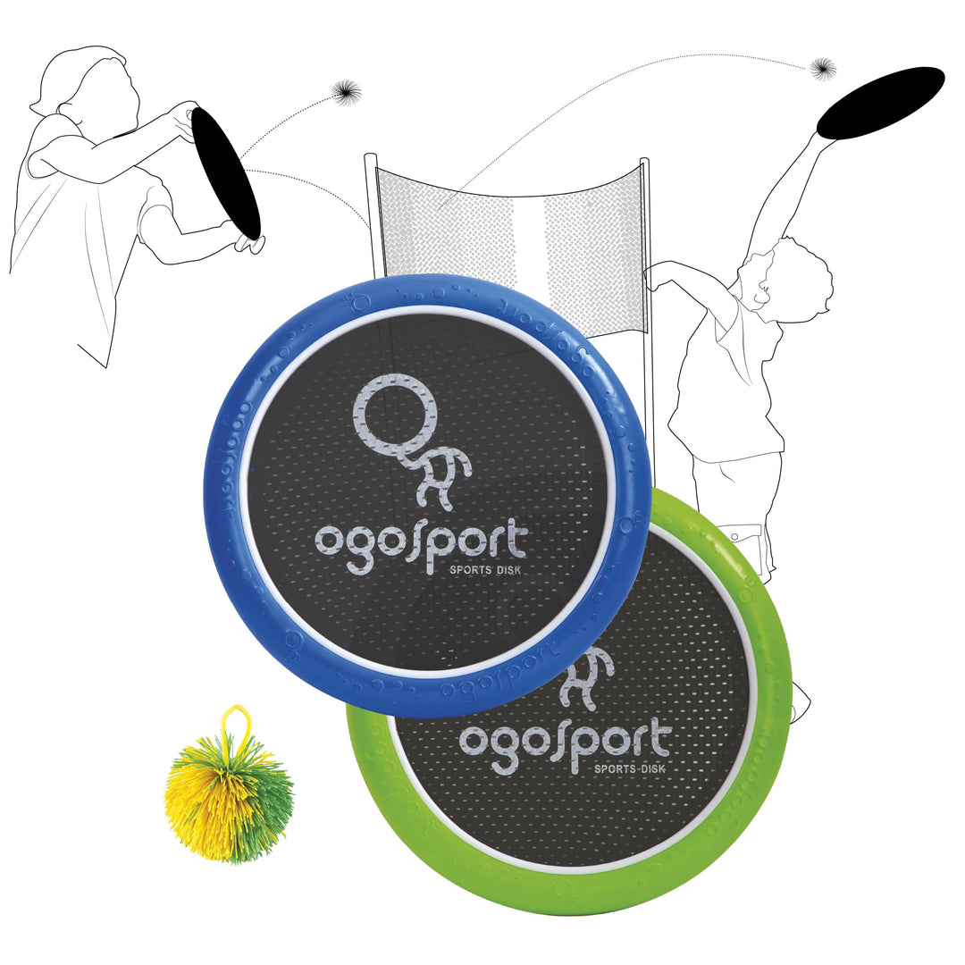 Schildkröt Ogo Sport Set, 2 Ogo Softdiscs Ø29cm, 1 Ball, Standardgrösse, der beliebte Spiel-Klassike