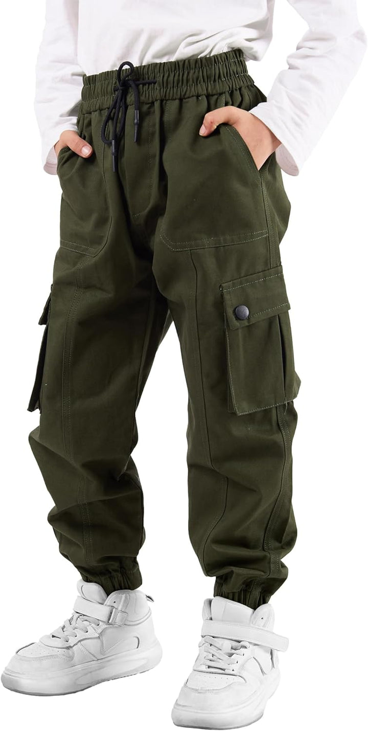 NATUST Kinder Cargo Hose 150 Armeegrün, 150 Armeegrün