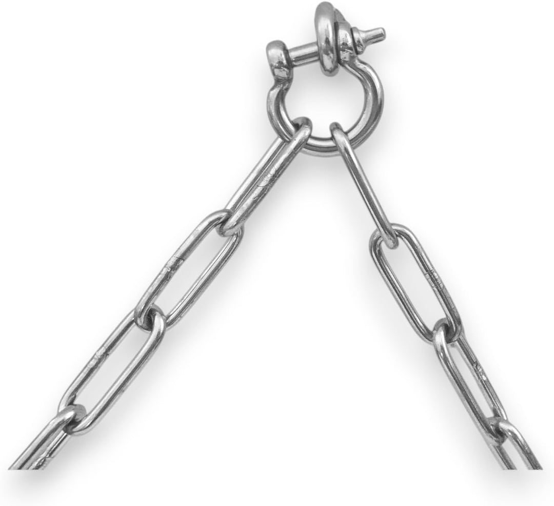 5mm 100 Stück Edelstahl Schäkel geschweift für Drahtseile AISI 316 V4A 5mm 100.0, 5mm 100.0