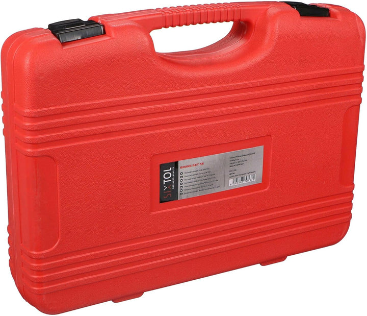 SIXTOL Brake Set 35 Bremskolbenrücksteller Set | 35tlg | Kunststoffkoffer | Rückstellwerkzeug zum de
