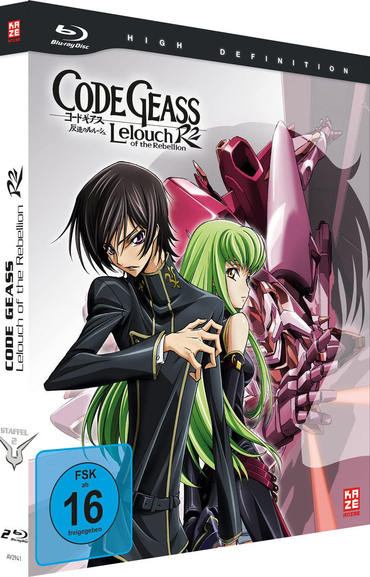 Code Geass: Lelouch of the Rebellion R2 - Staffel 2 - Gesamtausgabe - [Blu-ray] - Mediabook, Blu-ray