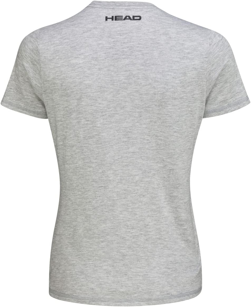 HEAD Club Lara Women's T-Shirt XS Grau, XS Grau