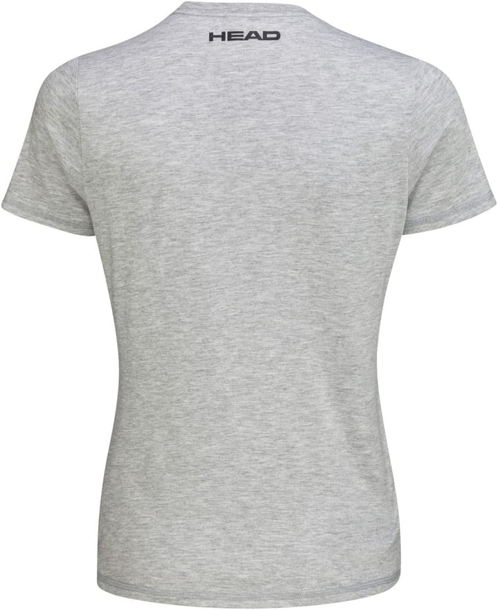 HEAD Club Lara Women's T-Shirt XS Grau, XS Grau