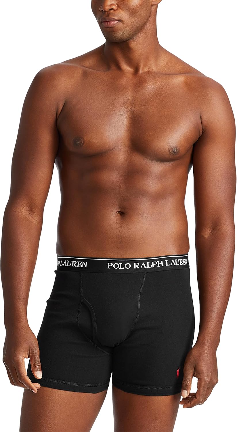 Polo Ralph Lauren Herren Klassische Passform Stretch-Boxershorts Retroshorts (3er Pack) S Andover He