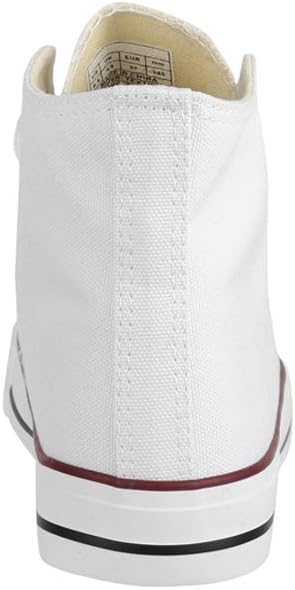 Elara Unisex Sneaker Sportschuhe High Top Turnschuh Chunkyrayan 36 EU Weiss Basic, 36 EU Weiss Basic