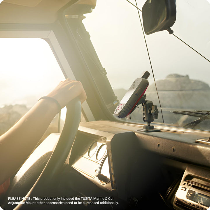 TUSITA Marine & Auto Verstellbare Halterung Kompatibel mit Garmin Handheld - GPS System Zubehör