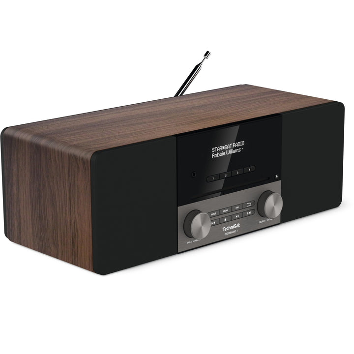 TechniSat DIGITRADIO 3 - Stereo DAB Radio Kompaktanlage (DAB+, UKW, CD-Player, Bluetooth, USB, Kopfh