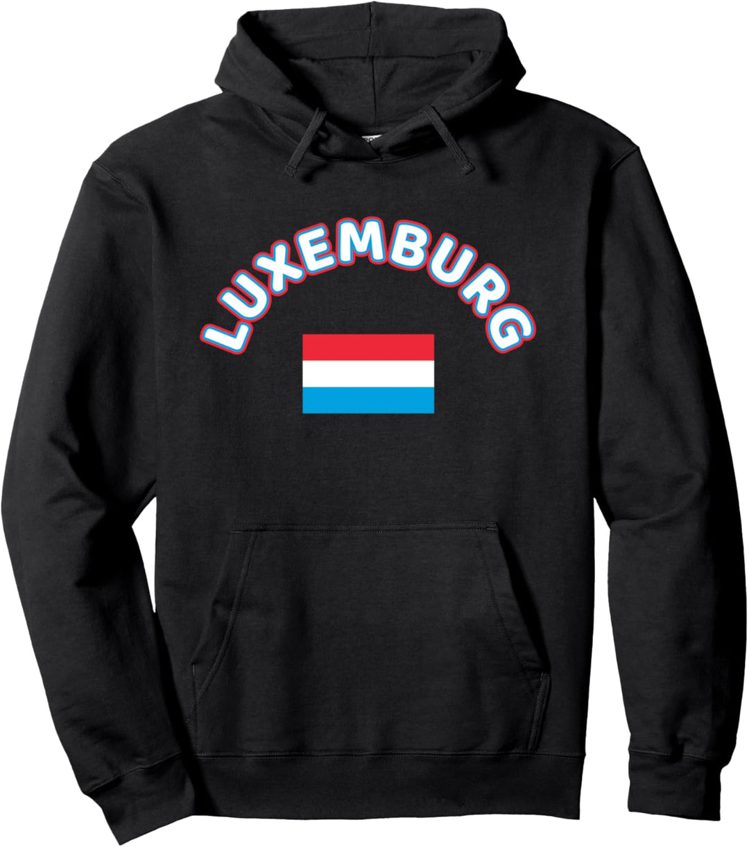 Luxemburg Flagge, Letzebuergesch Luxemburger Fahne Luxemburg Pullover Hoodie