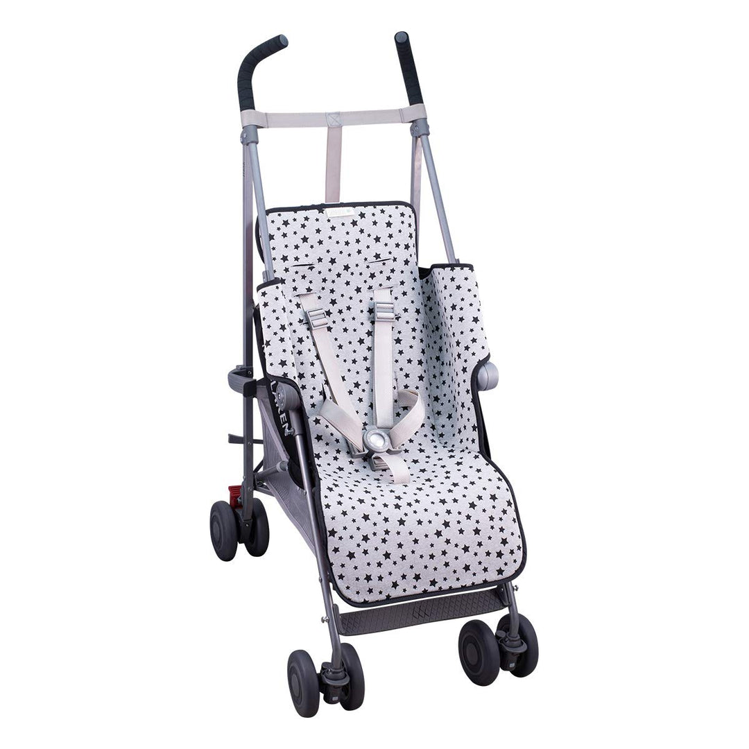 JYOKO KIDS Sitzauflage für Kinderwagen Kompatibel mit Maclaren Quest, Techno Twin, Triumph XT, 100%