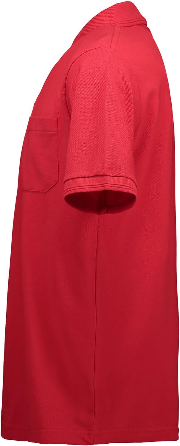 Pionier 41075-3XL Poloshirt "320 Pro Wear" mit Tasche Grösse in Rot, 3XL
