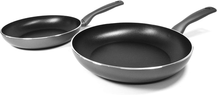 Moneta Eden Pfannen-Set, 24 – 28 cm, aus recyceltem Aluminium, hergestellt in Italien.