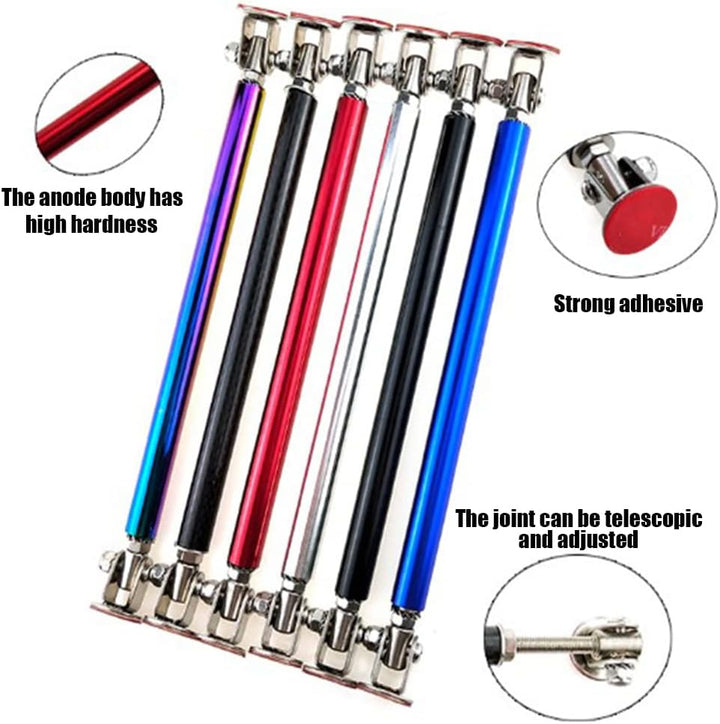 iSpchen 2 Stück Stützstangen vordere Stossstange Splitter Lippe Stützstange Strebe Stützen Rod 3,9"/