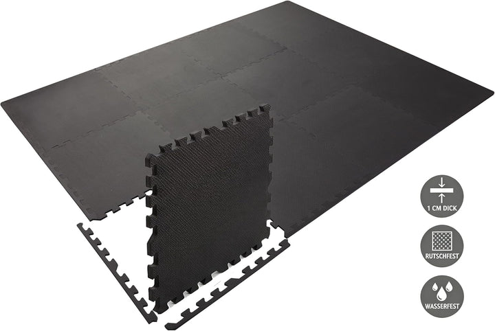 BodenMax Bodenschutzmatte Sportmatte Puzzlematte Fitnessmatte rutschfest Bodenschutz Pool Unterlegma