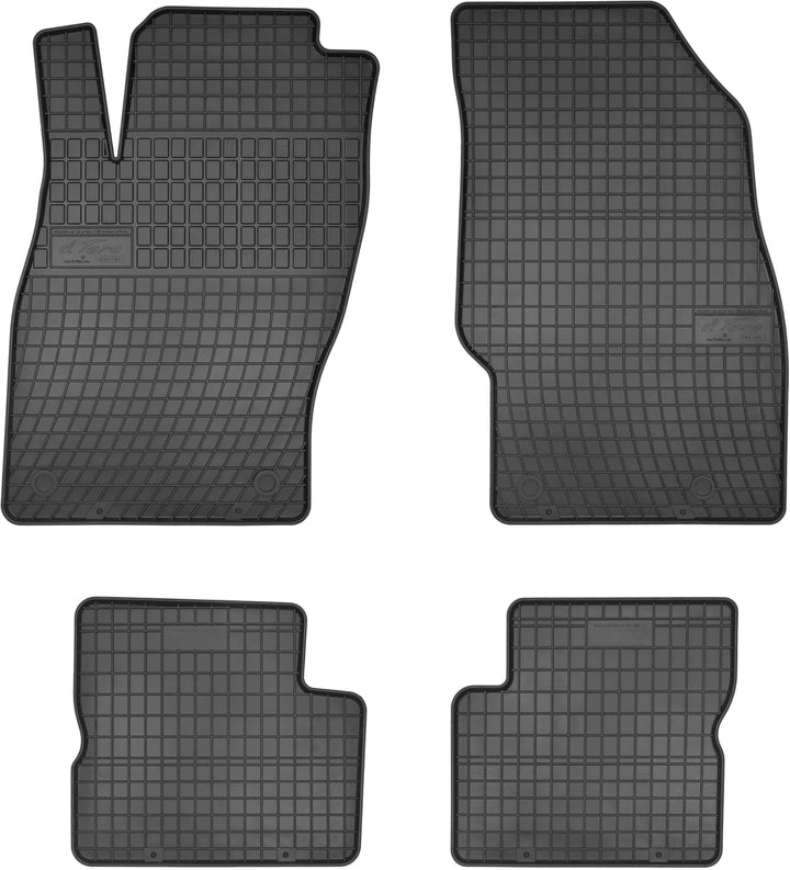 SMK Gummimatten Auto fussmatten Satz für Opel Corsa D 2006-2014 Erleben Sie einen neuen Standard des
