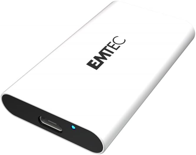 Emtec X210G Portable SSD 1TB, Externe Gaming Festplatte, USB-C 3.2 Gen2 – Lesegeschwindigkeit bis zu