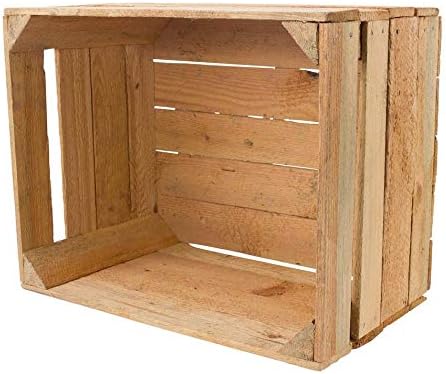 Vintage-Möbel24 Gebrauchte Obstkisten Weinkisten Massive Holzkisten Naturbelassen/Regal (4,8) 1, 1