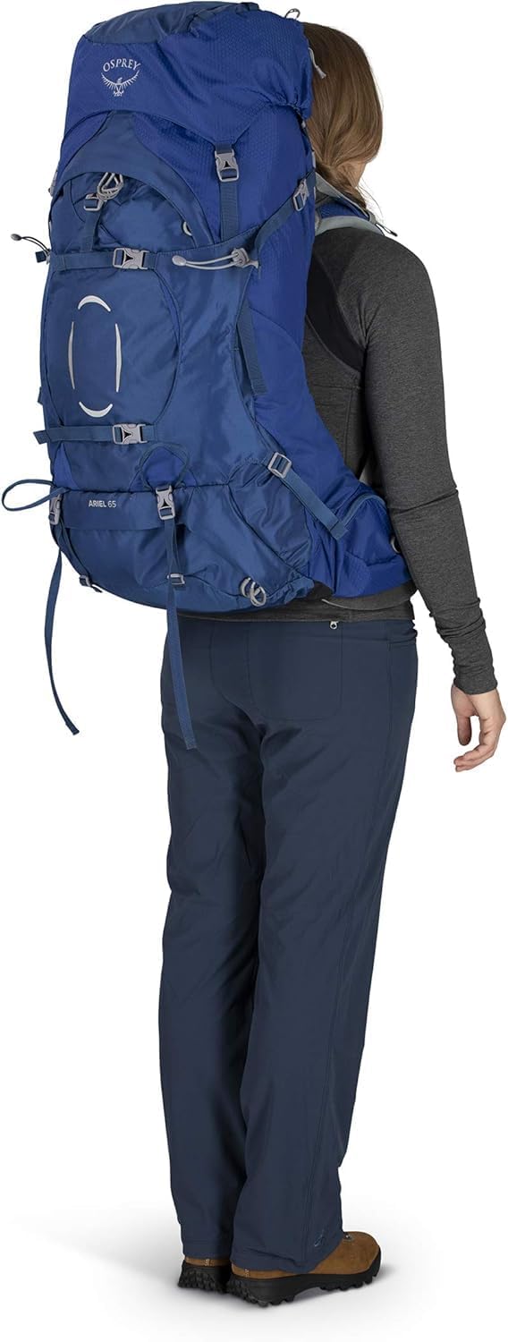 Osprey Ariel 65 Trekkingrucksack für Frauen Ceramic Blue XS-S, Ceramic Blue XS-S