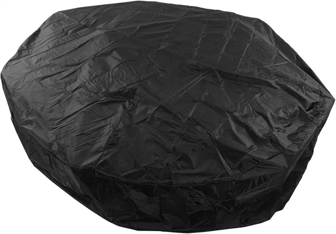 Whirlpool-Abdeckung, faltbare, runde, reissfeste Polyester-Whirlpool-Abdeckung, wetterfest für den H