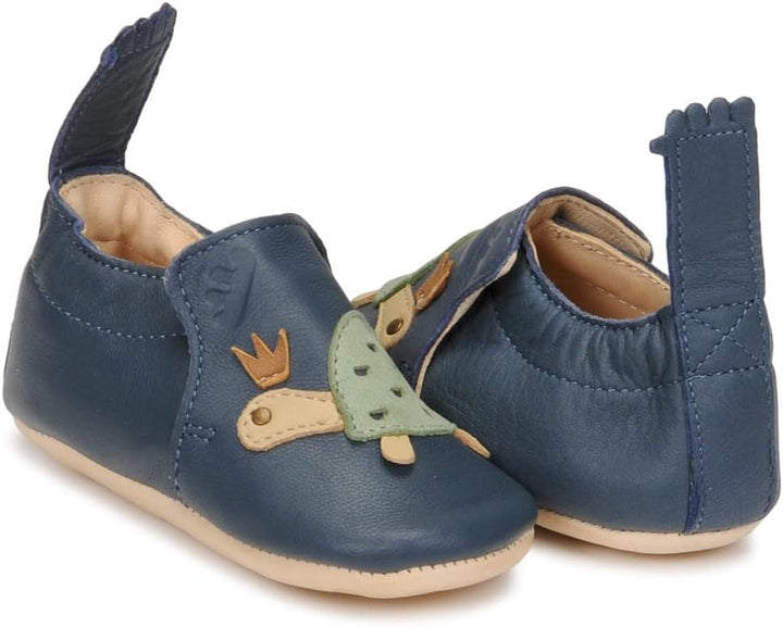 Easy Peasy Krabbelschuhe Blumoo Baby Lauflernschuhe Jungen Mädchen Weicher Leder Babyhausschuhe Klei
