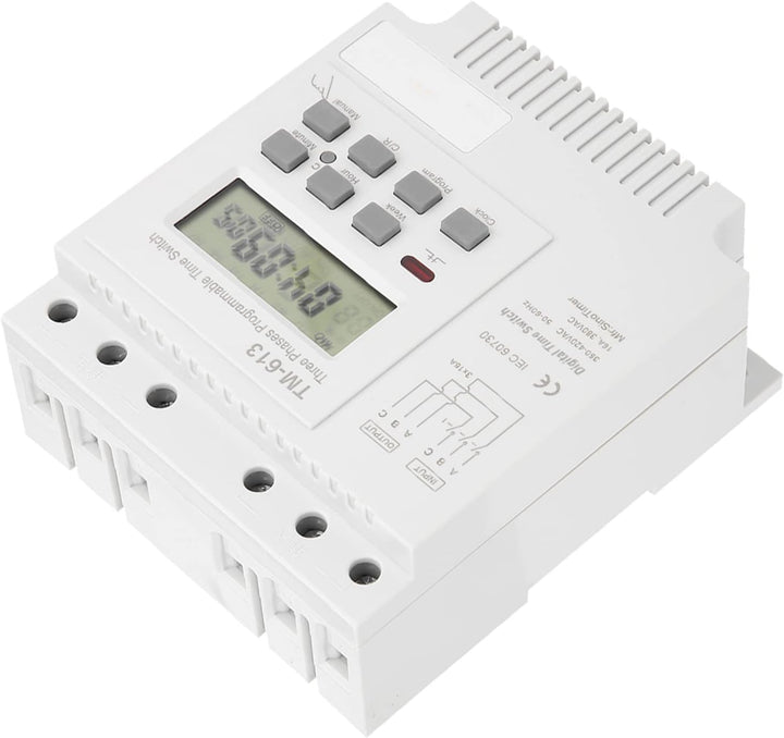 Zeitrelais 380 V 3 Phasen Motor Timer Tm 163 Drei Phasen 380 V Smart Digital Weekly Programmable Con