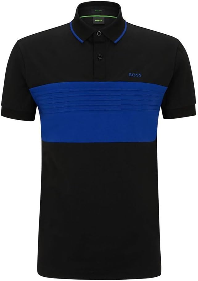 BOSS Herren Pavel Polo L Black1, L Black1