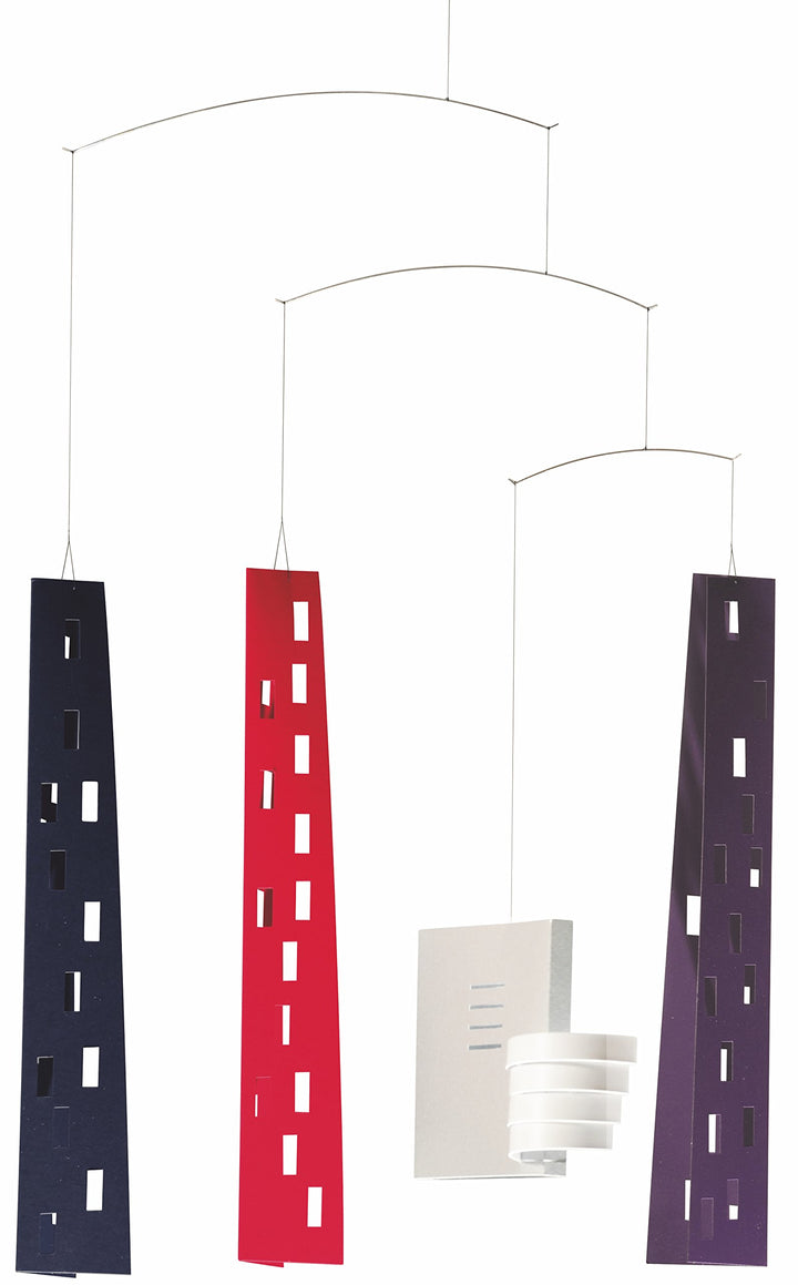 Flensted f434 Guggenheim New York Mobiles, Folie, Mehrfarbig, 50cm ,