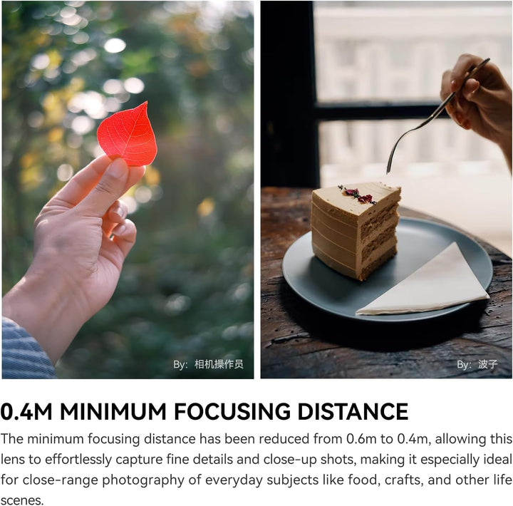 TTARTISAN Autofokus 35 mm F1.8 Mark II E, APS-C AF 35 mm f/1.8 Objektive für E-Mount (E, Schwarz) Sc