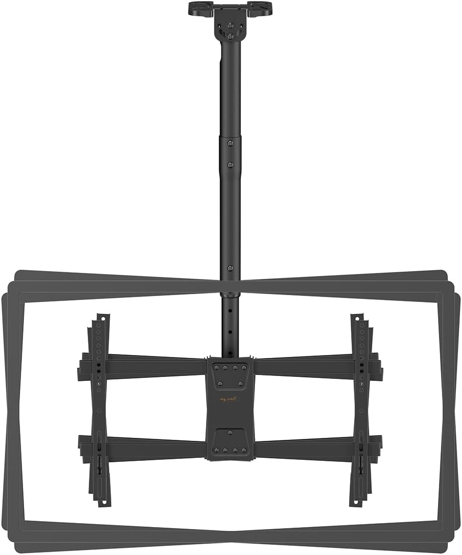 My Wall bewegliche TV Deckenhalterung – HD8L, Deckenhalterung für Fernseher 43"-86", drehbar & neigb