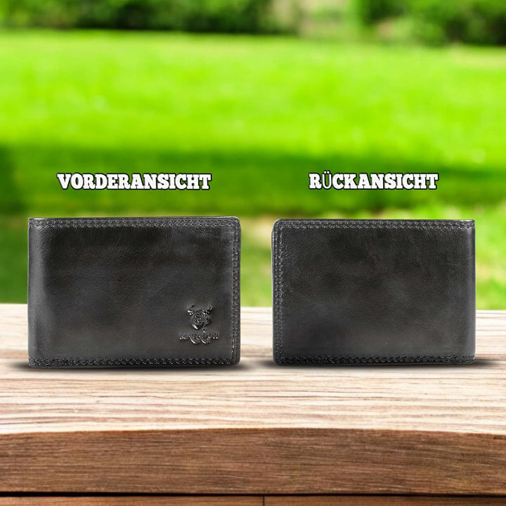 MATADOR Klein Geldbörse Herren Bilbao TüV geprüfter RFID Schutz Minimalist Wallet Männer Portemonnai