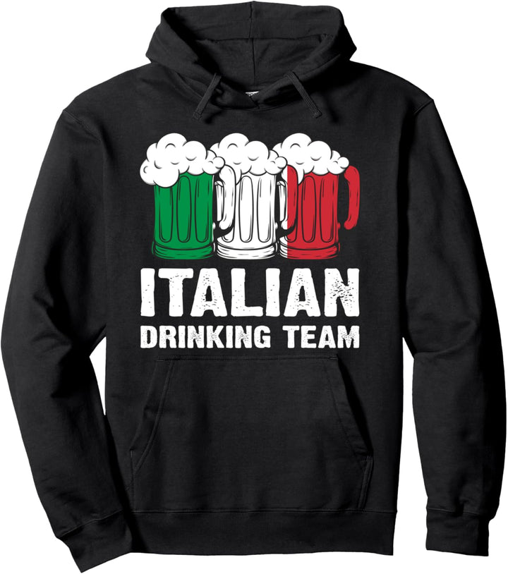 Italienisches Trinkmannschaft Italien Pullover Hoodie