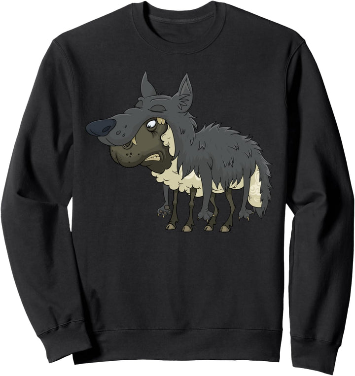 Lustig Schaf Wolf Schafzucht Schafzüchter Lamm Fun Schäfer Sweatshirt