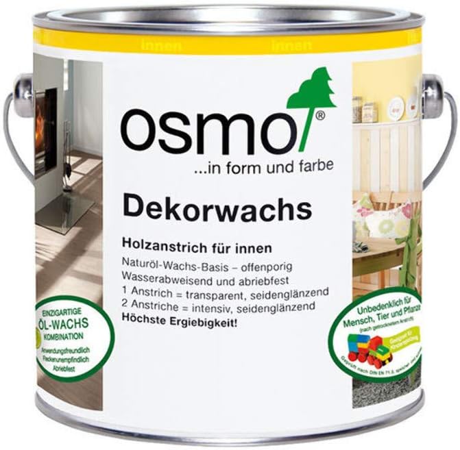 Osmo Dekorwachs Transparent Seidengrau 2,50 l - 10100444