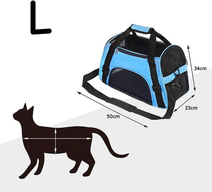 Haustiertasche Tiertragetasche Transporttasche für Kleine Hunde Katze Welpe Tragetasche Haustier Rei