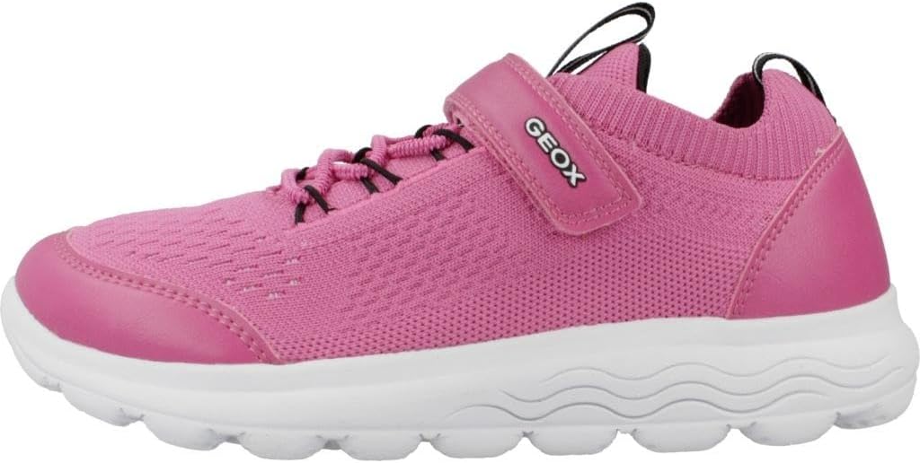 Geox Mädchen J Spherica GirlSneaker 37 EU Fuchsia, 37 EU Fuchsia