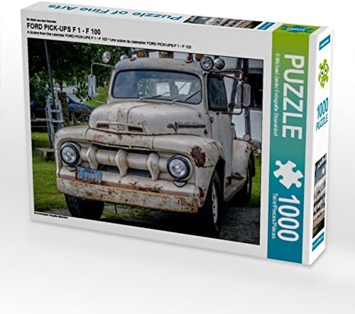 CALVENDO Puzzle Ford Pick-UPS F 1 - F 100 1000 Teile Lege-Grösse 64 x 48 cm Foto-Puzzle Bild von Mic