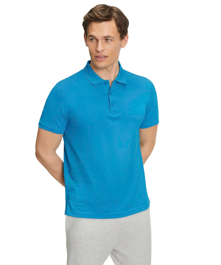 FALKE Herren Basic Polo Shirt Piqué Poloshirt weich hautfreundlich bequem sehr leicht atmungsaktive