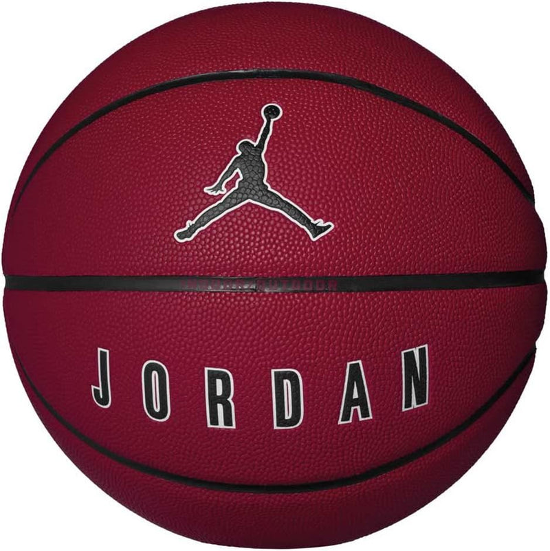 Jordan Ultimate 2.0 8P In/Out Ball J1008254-651, Unisex basketballs, red, 7 EU