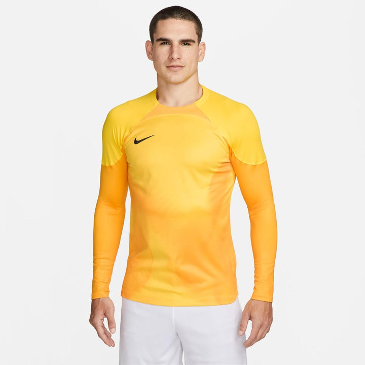 Nike Herren M Nk Dfadv Gardien Iv Gk Jsyls T-Shirt M Tour Yellow/University Gold/Black, M Tour Yello