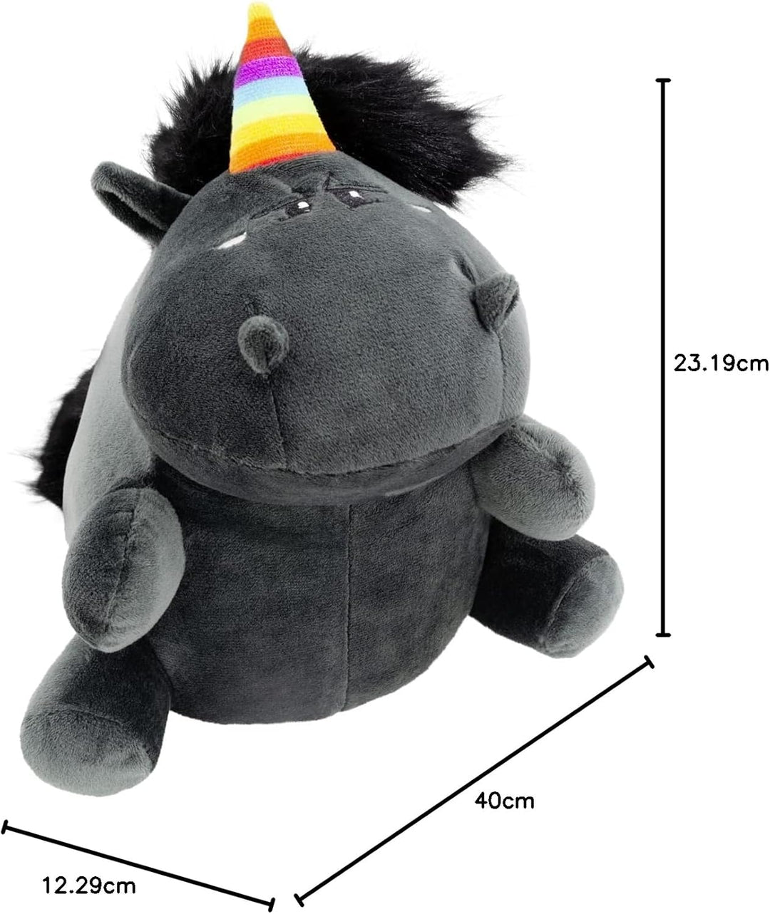 United Labels Pummel & Friends - Grummeleinhorn Plüschtier Stofftier Kuscheltier 40 cm