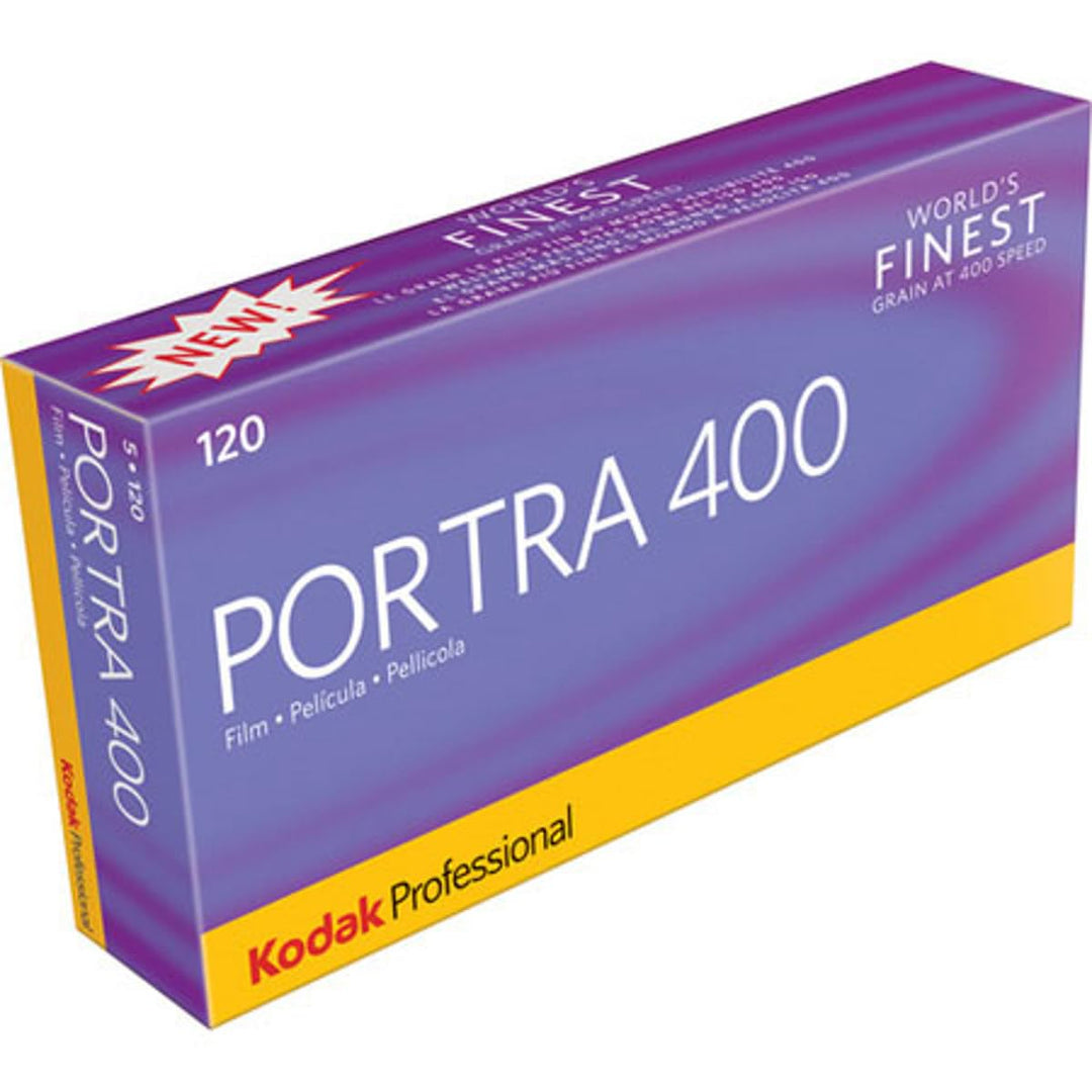Kodak Portra 400 Color Negative 120 Film (5-er Pack) 1 Pack, 1 Pack