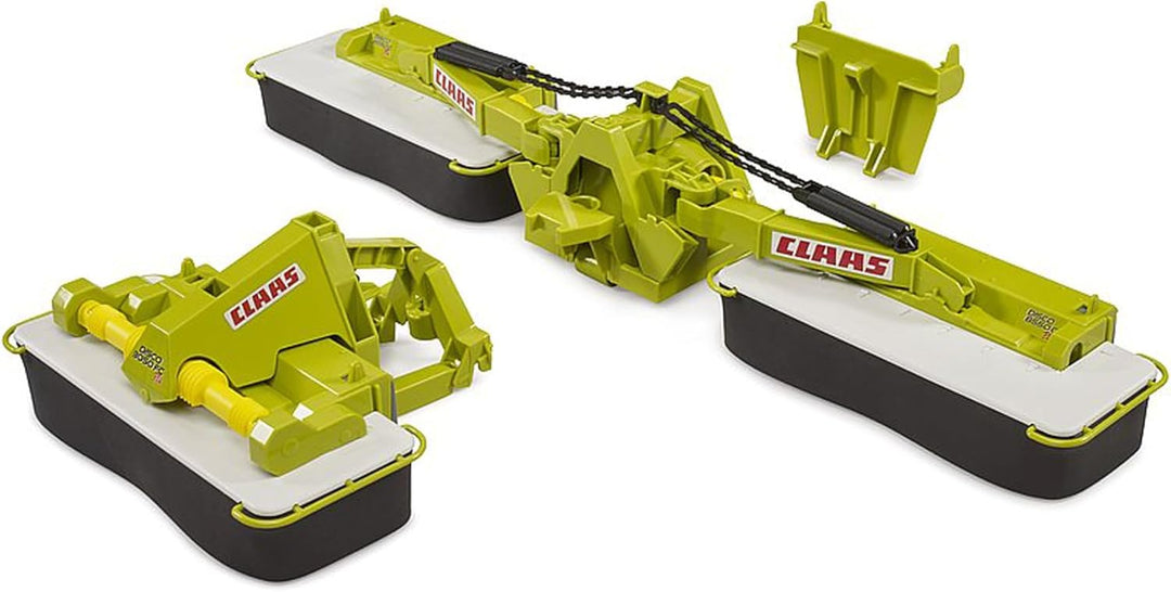 bruder 02218 - Claas Disco 8550 C Plus Dreifach-Mähwerk - 1:16 Ernte-Maschine Traktor-Anhänger Bauer