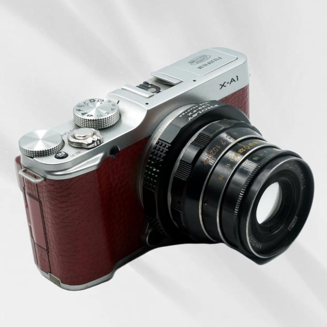 PHOLSY Objektivadapter Kompatibel mit Leica M39 auf FX Kameras für L39 M39 LTM 39mm Objektiv und FX