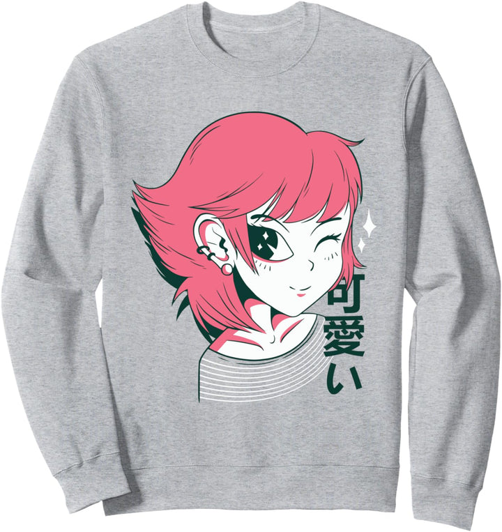 Kawaii Anime Girl Anime Sweatshirt