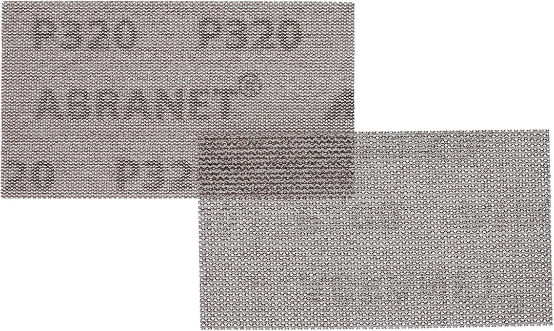 Mirka Abranet Netz-Schleifstreifen 70x125 mm Klett / Korn P320 / 50 Stk / zum Schleifen von Holz, Sp