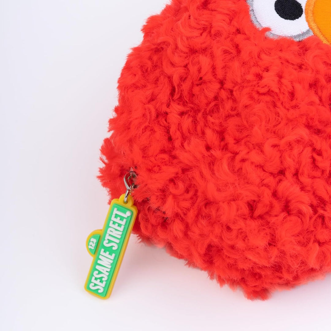 Grupo Erik Stifte Etui Elmo Sesamstrasse Mäppchen - Elmo Plüsch- Federmäppchen Gross - Stifte Federm