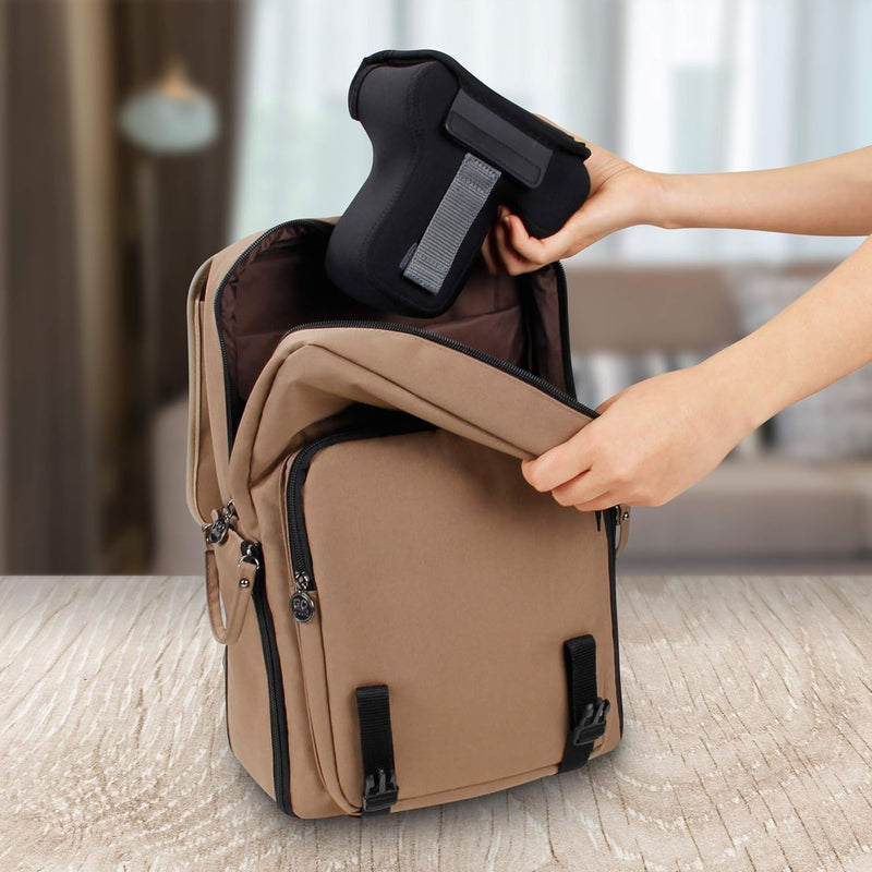 USA GEAR DSLR Kameratasche Klein für Spiegelreflexkameras, SLR-Kamerahülle mit Neoprenschutz, Gürtel