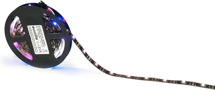 EUROLITE LED Pixel Strip 150 5m RGB 5V | Digitaler LED-Pixelstreifen mit RGB-LEDs für den Innenberei